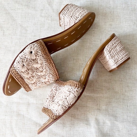 CARRIE FORBES Abdel Raffia Mules - Picture 6 of 14